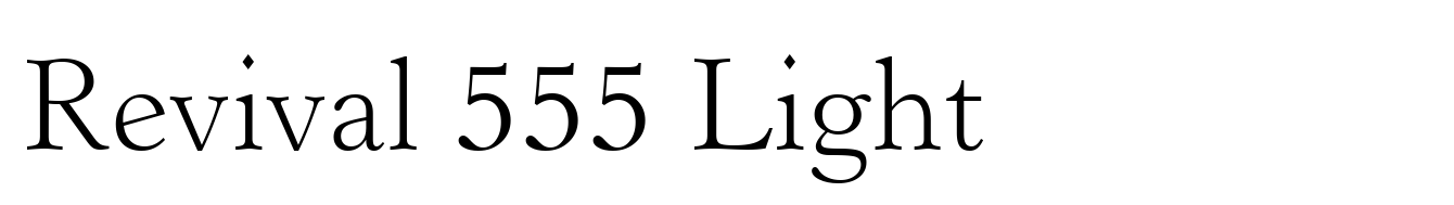 Revival 555 Light